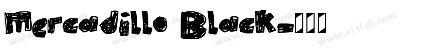 Mercadillo Black字体转换